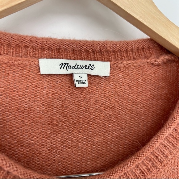 Madewell Chelsea Pocket Pullover Sweater Alpaca Blend Cozy Warm Layer Fall Piece - Picture 5 of 10